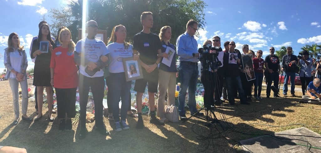 The Marjory Stoneman Douglas Victim's Families Unite on the STOP School Violence Act